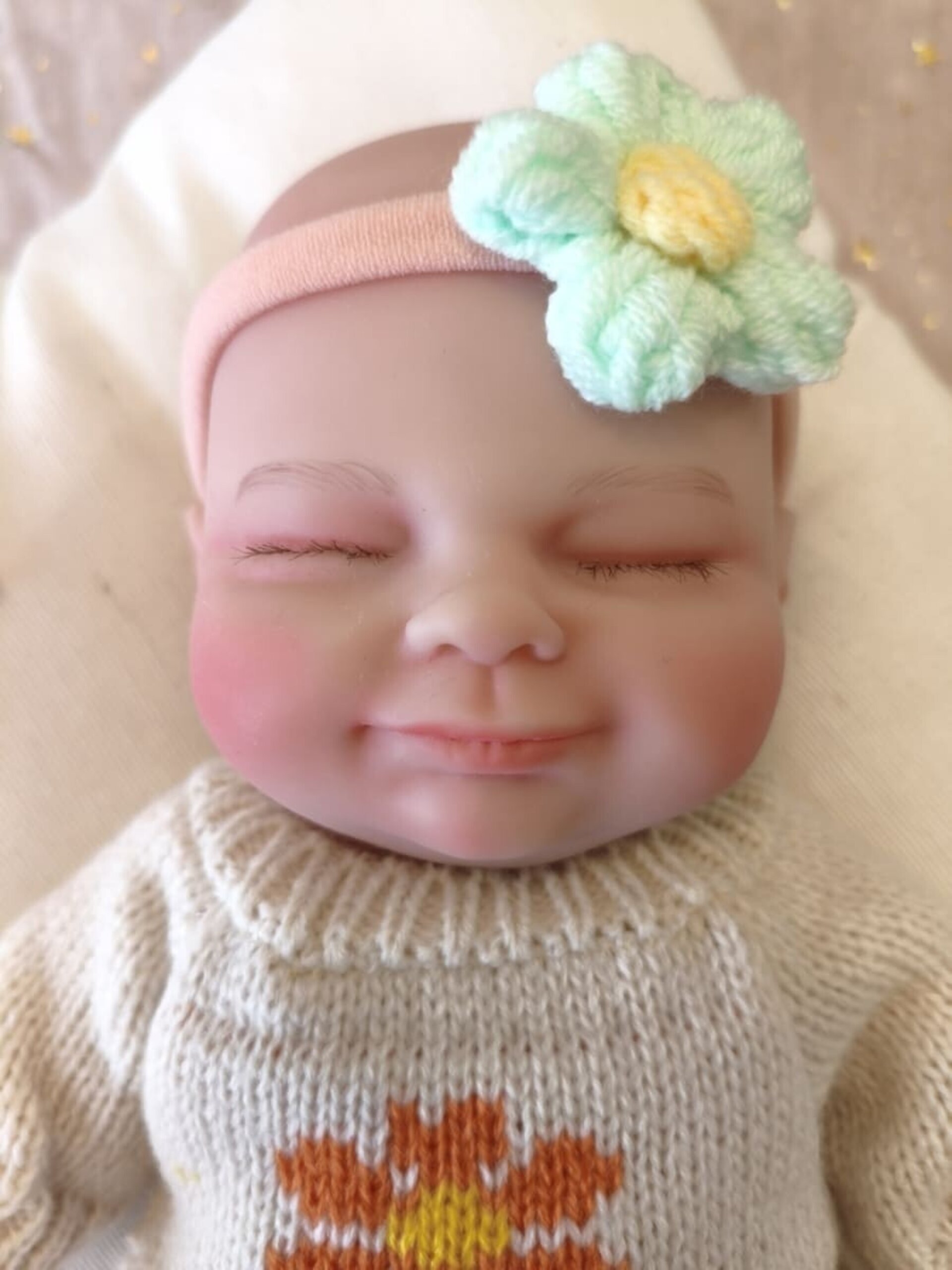 Bebé Reborn Mila - 30 cm de Silicona Blanda Realista - 7