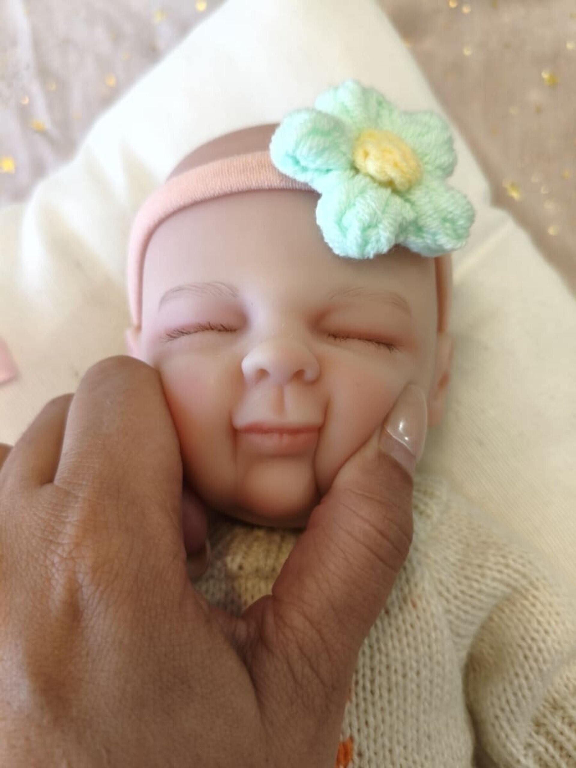 Bebé Reborn Mila - 30 cm de Silicona Blanda Realista - 8