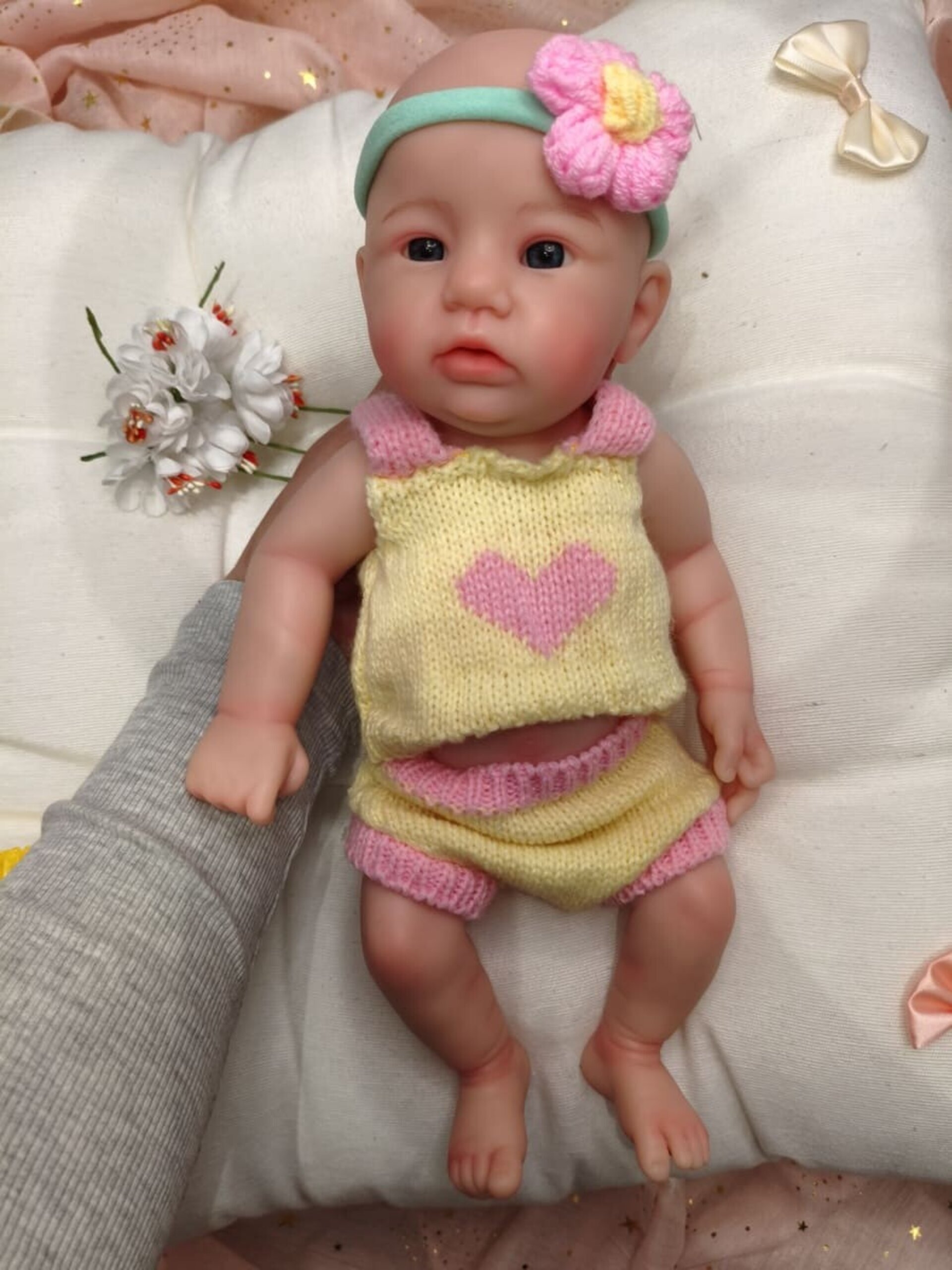 Bebé Reborn Luna - 30 cm de Silicona Blanda Realista - 2