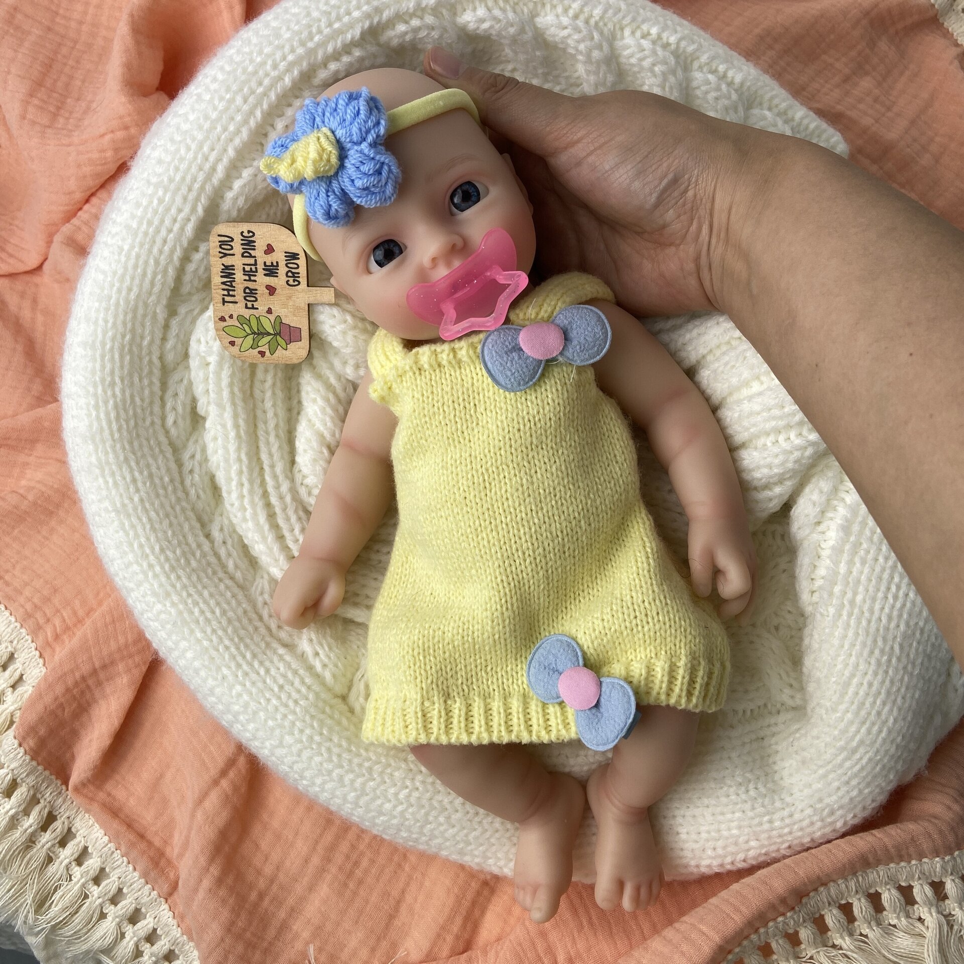 Bebé Reborn Irene - 30 cm de Silicona Blanda Realista - 9