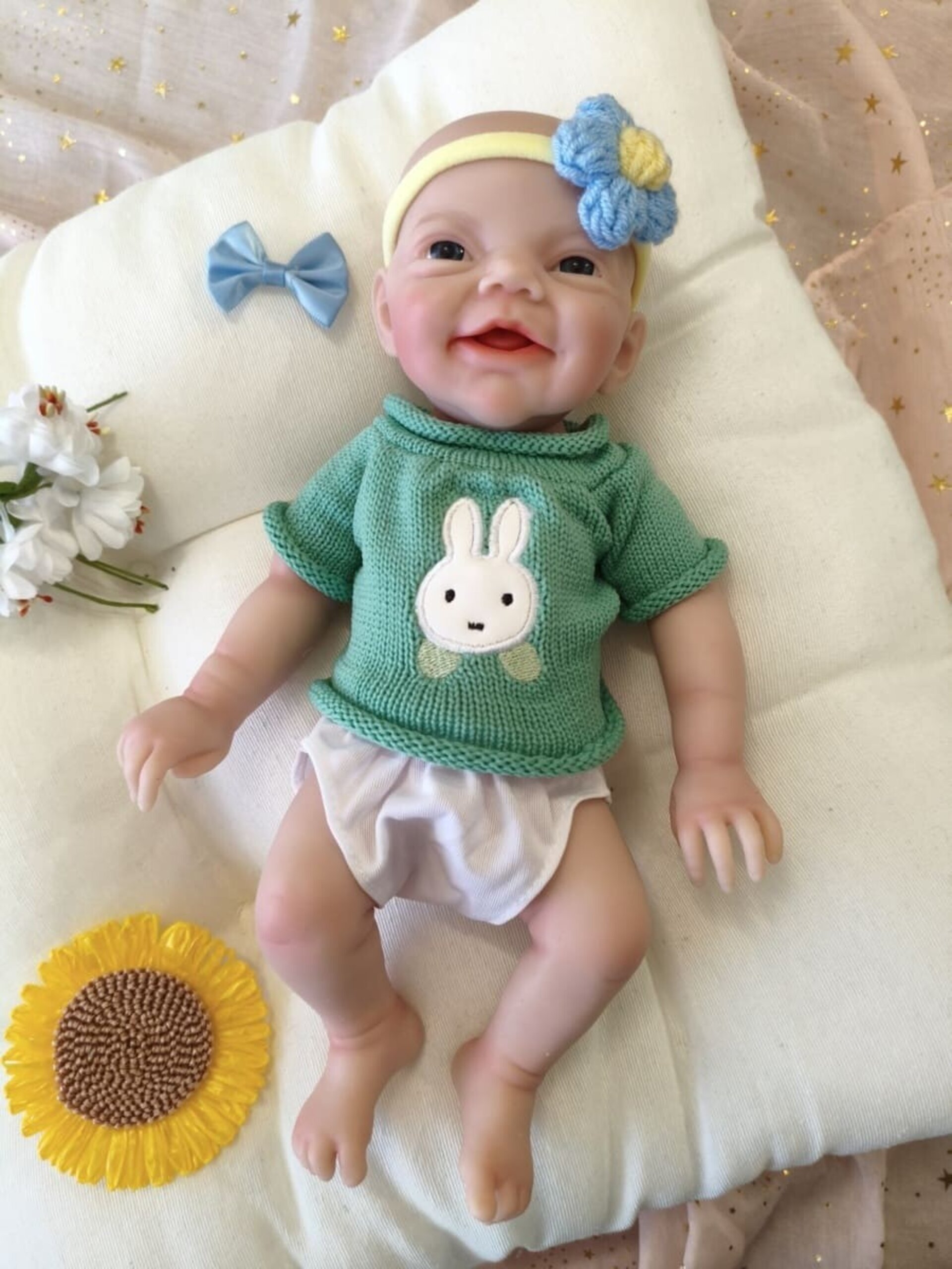 Bebé Reborn Alan - 30 cm de Silicona Blanda Realista - 1