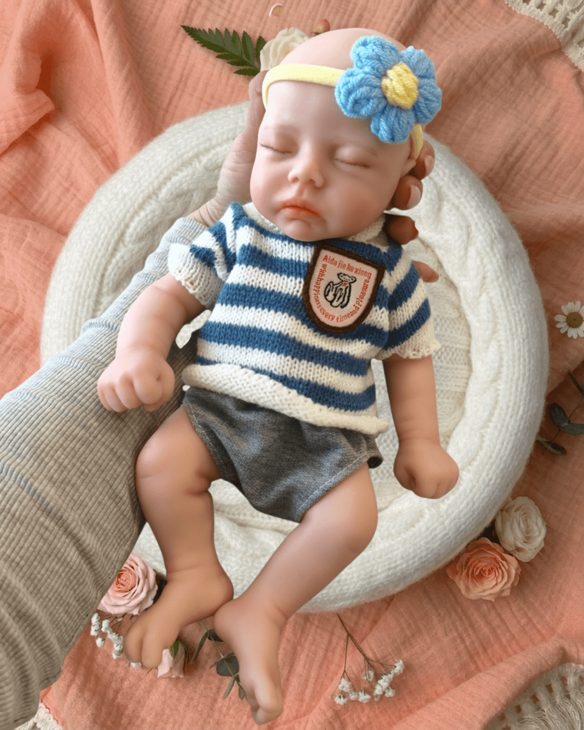 Bebé Reborn Hugo - 30 cm de Silicona Blanda Realista - 1