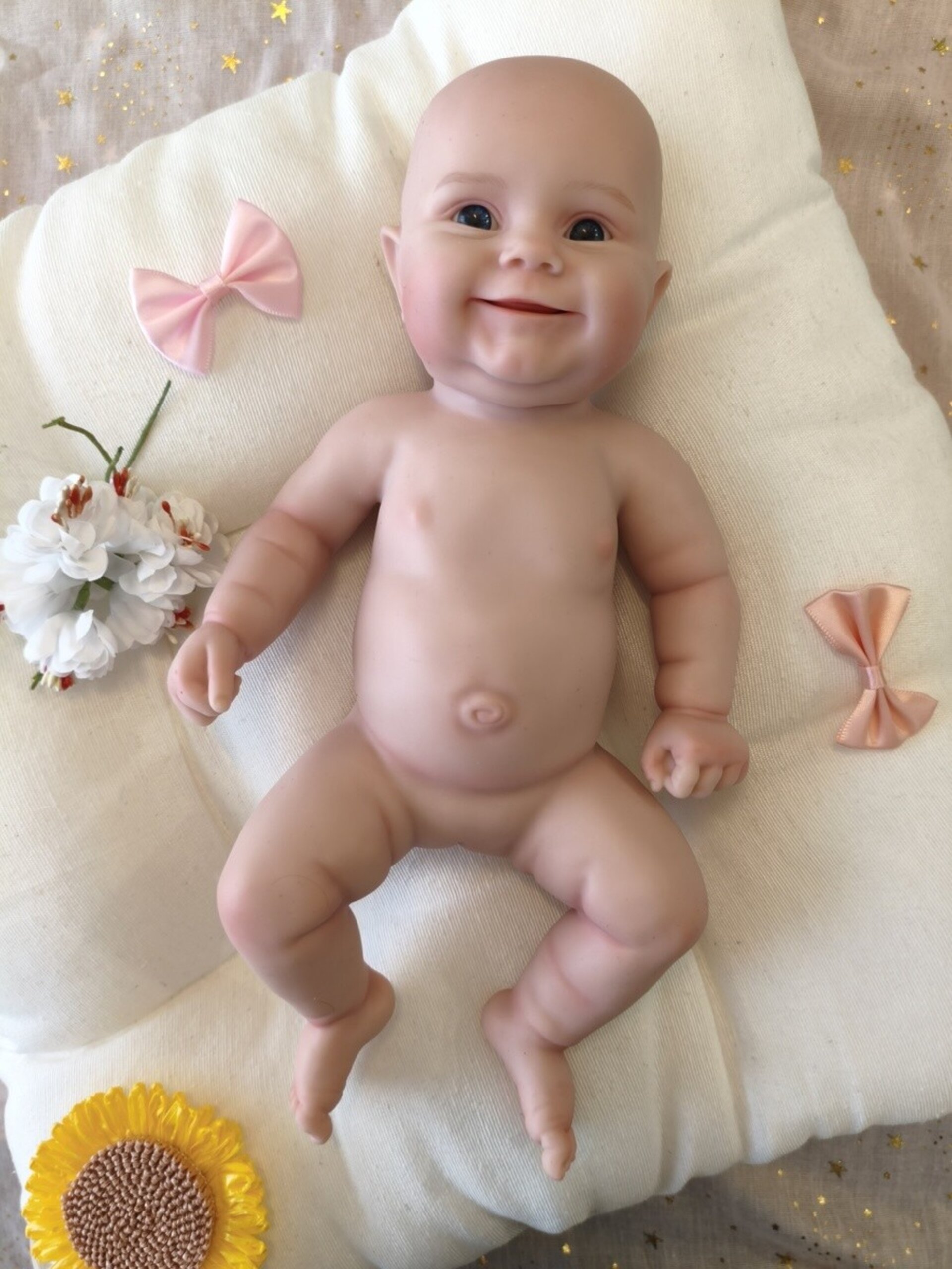 Bebé Reborn Laura - 30 cm de Silicona Blanda Realista - 8