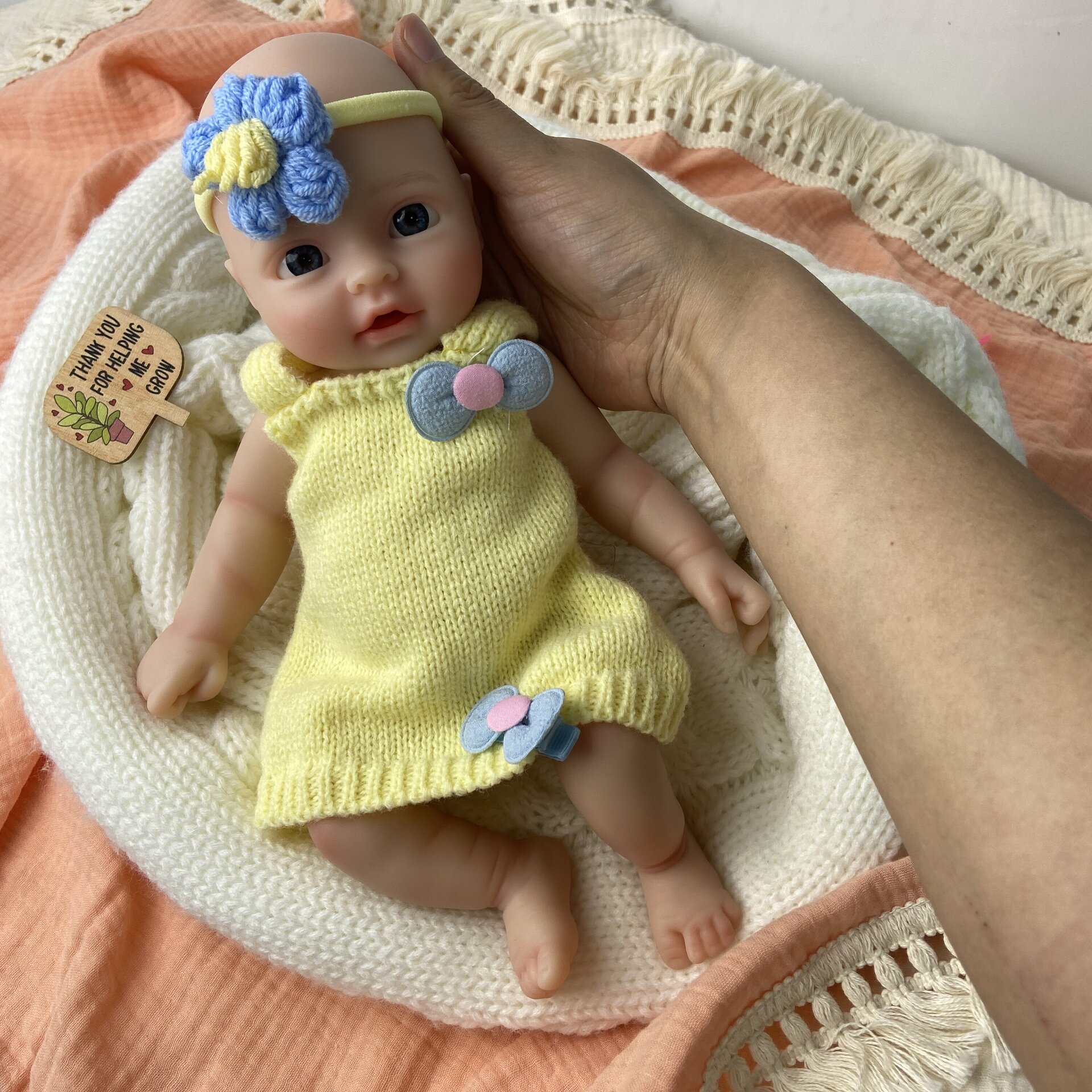 Bebé Reborn Irene - 30 cm de Silicona Blanda Realista - 8