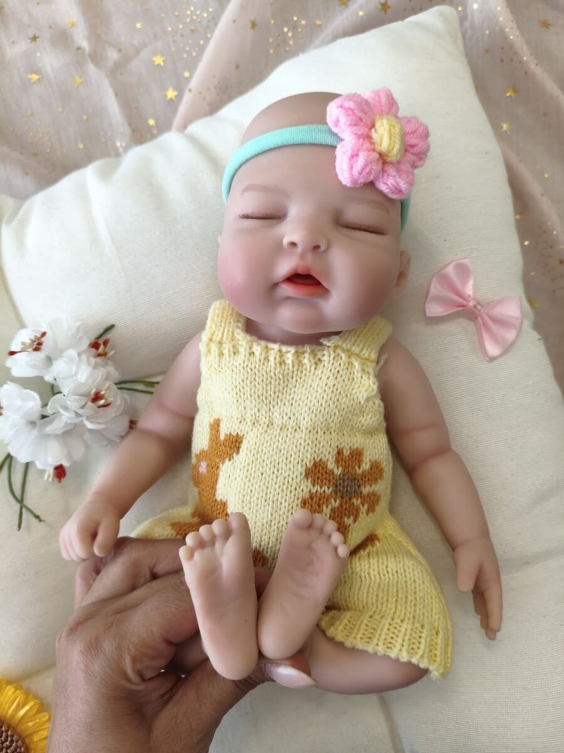 Bebé Reborn Zoe - 30 cm de Silicona Blanda Realista - 2