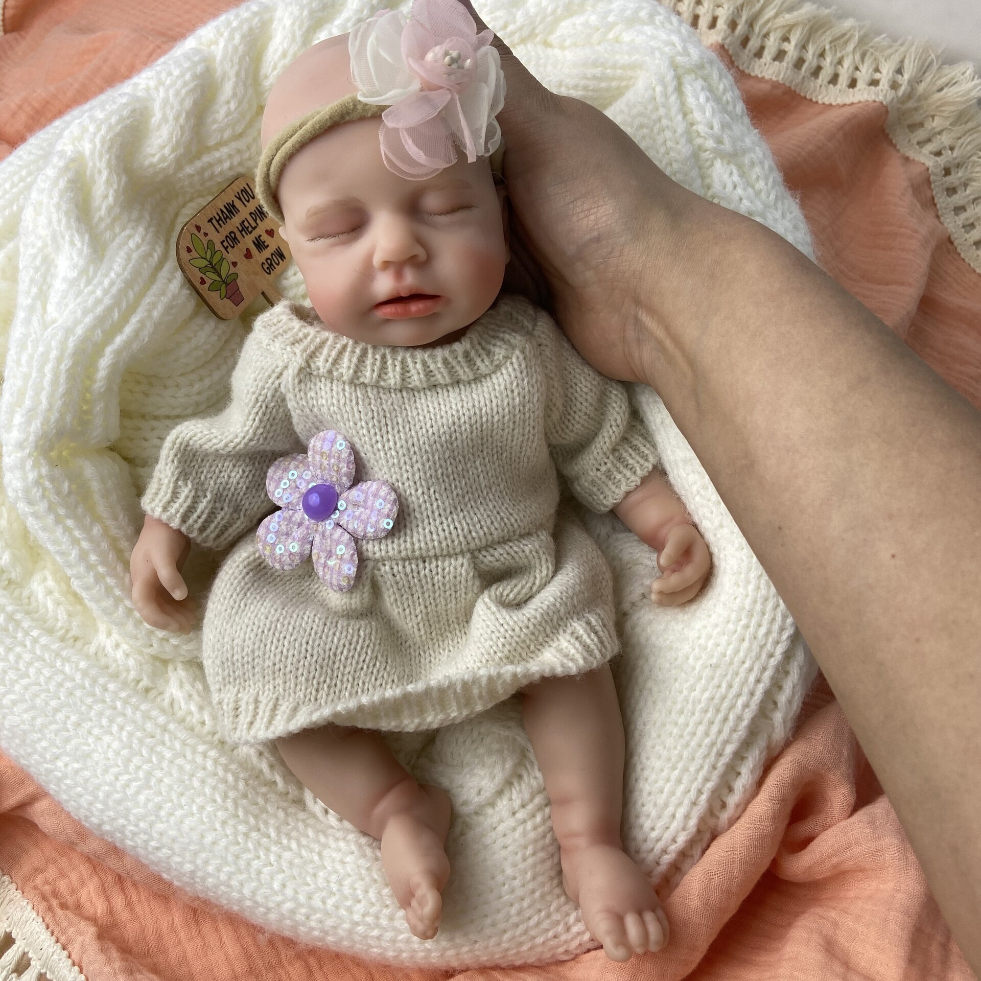 Bebé Reborn Sira - 30 cm de Silicona Blanda Realista - 6