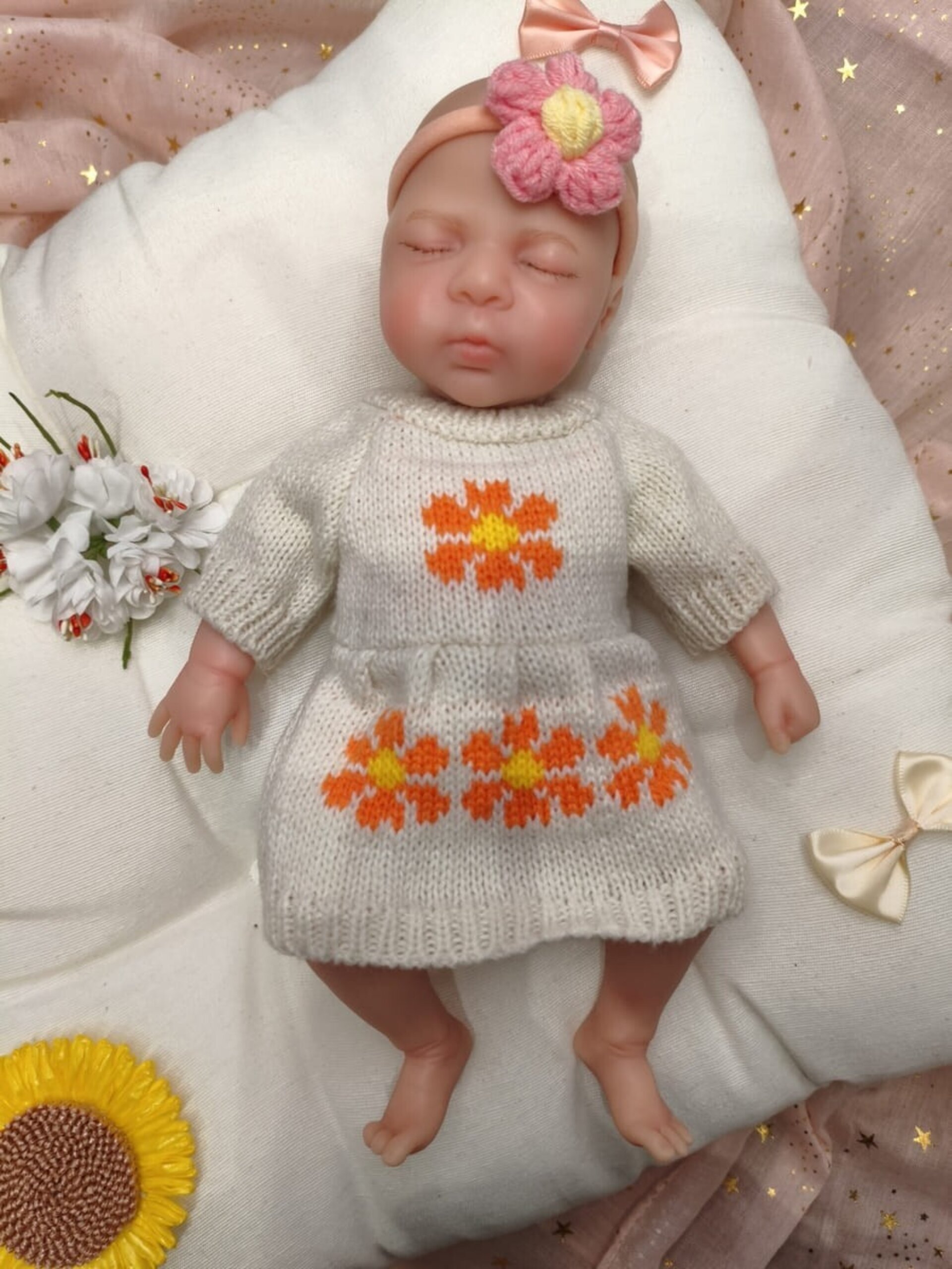 Bebé Reborn Gala - 30 cm de Silicona Blanda Realista - 2