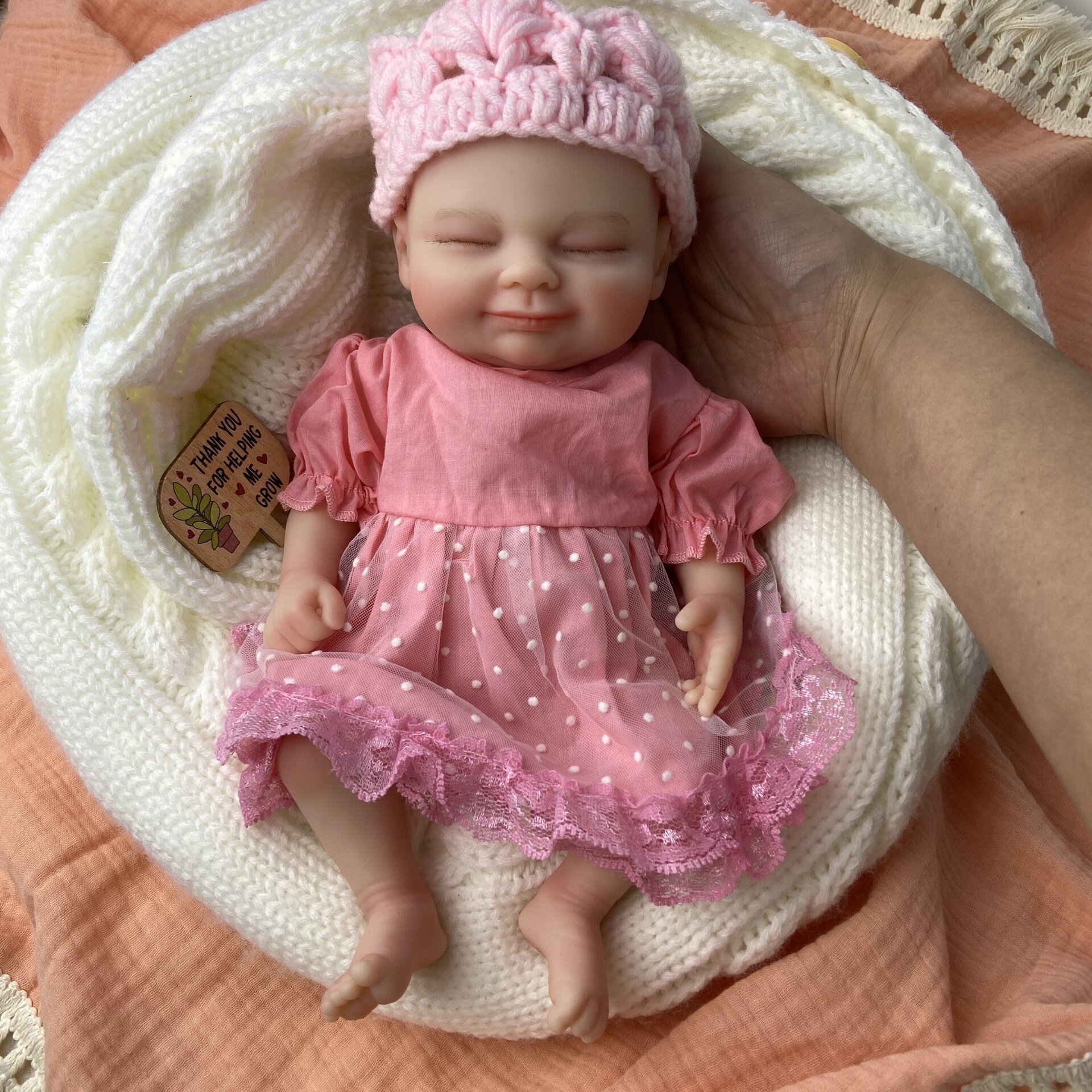 Bebé Reborn Iris - 30 cm de Silicona Blanda Realista - 4