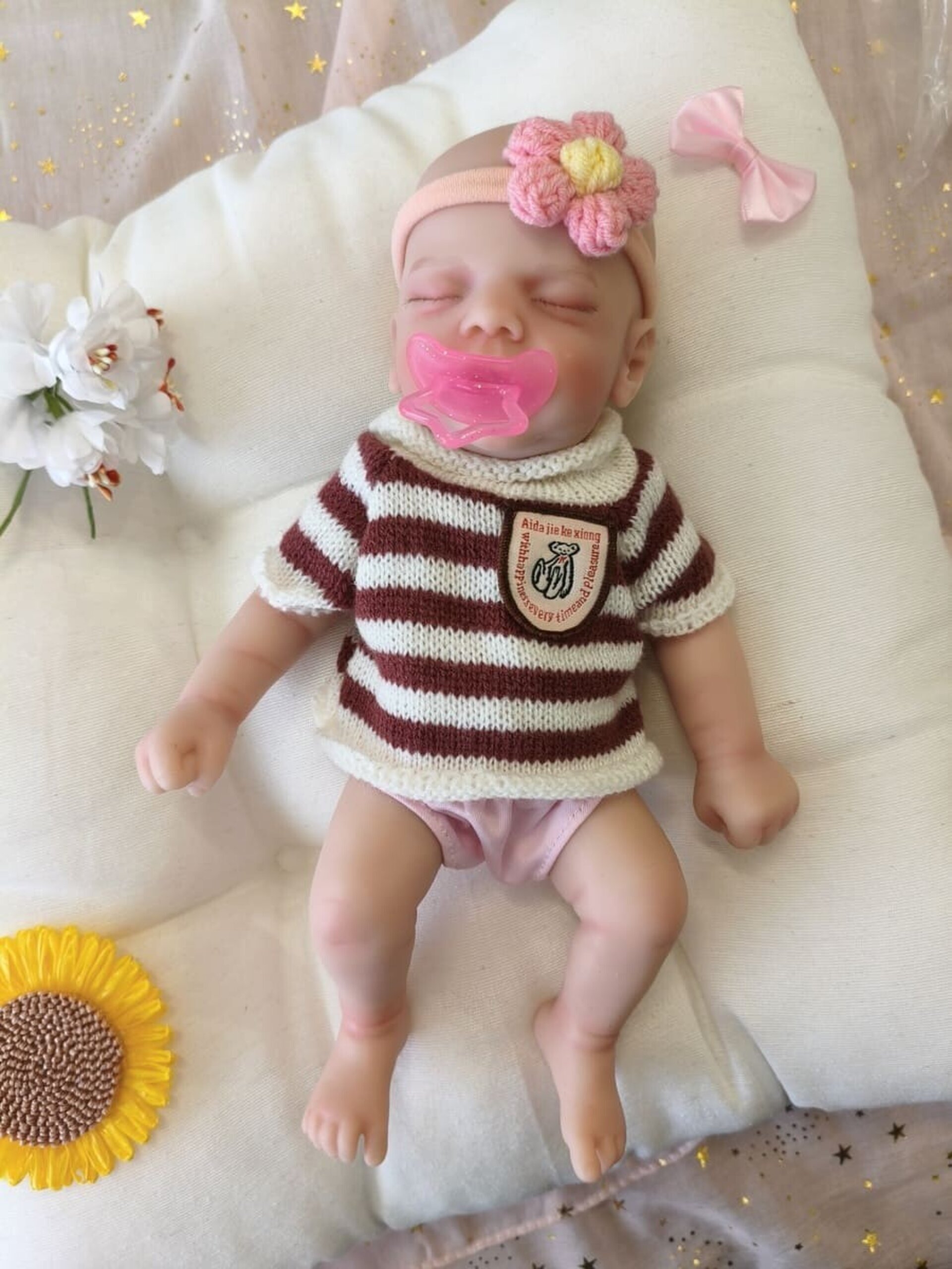 Bebé Reborn Olga - 30 cm de Silicona Blanda Realista - 1