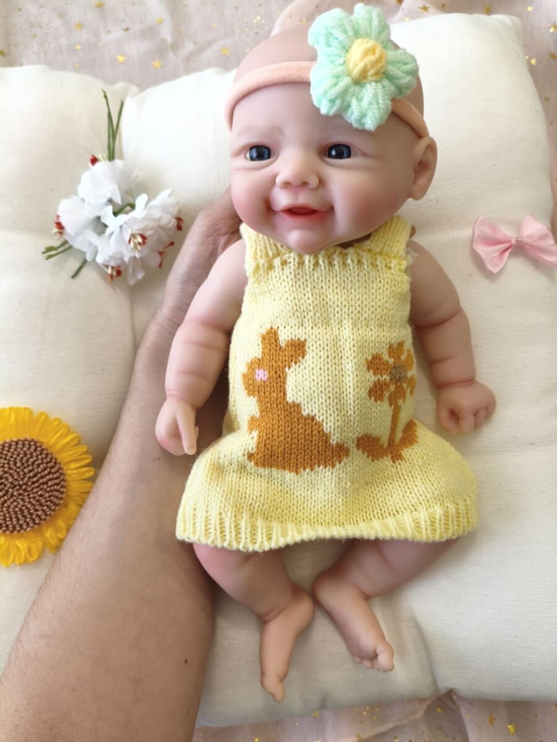 Bebé Reborn Sira - 30 cm de Silicona Blanda Realista - 2