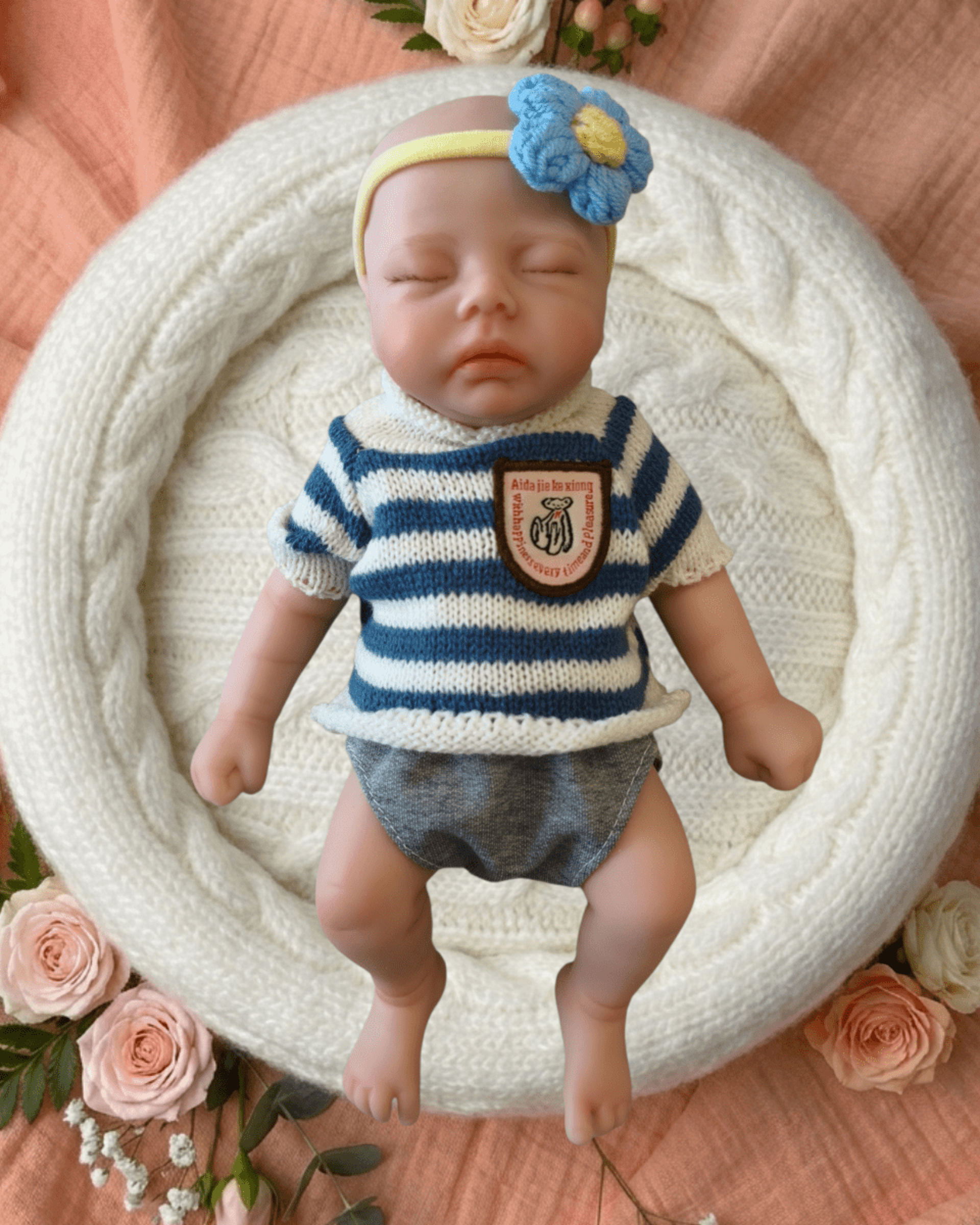 Bebé Reborn Hugo - 30 cm de Silicona Blanda Realista - 2