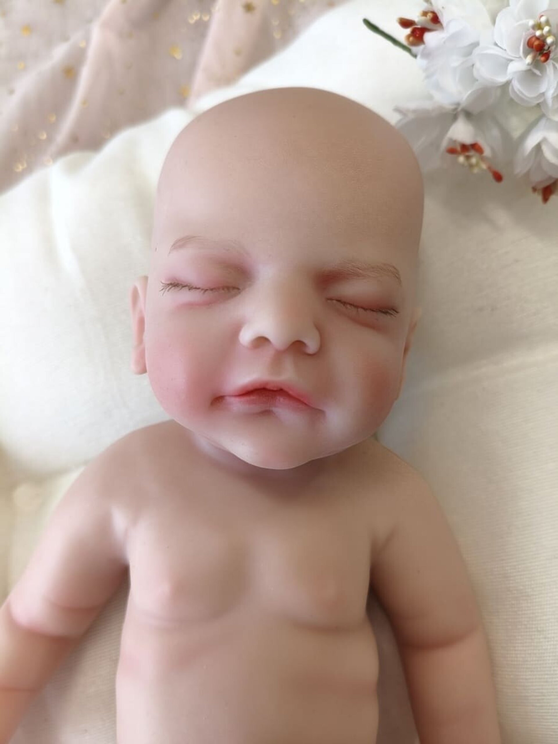 Bebé Reborn Olga - 30 cm de Silicona Blanda Realista - 7