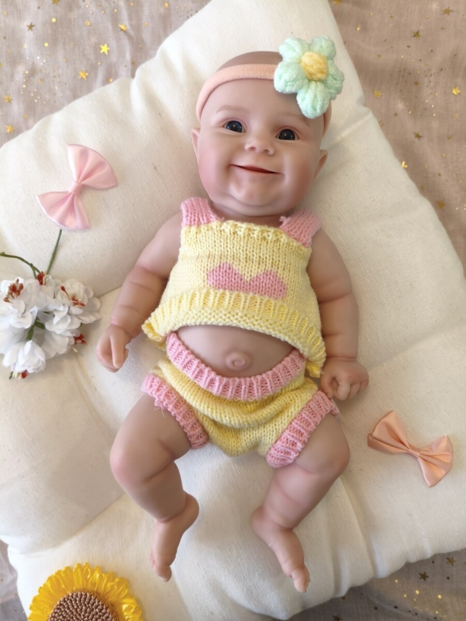 Bebé Reborn Laura - 30 cm de Silicona Blanda Realista - 1