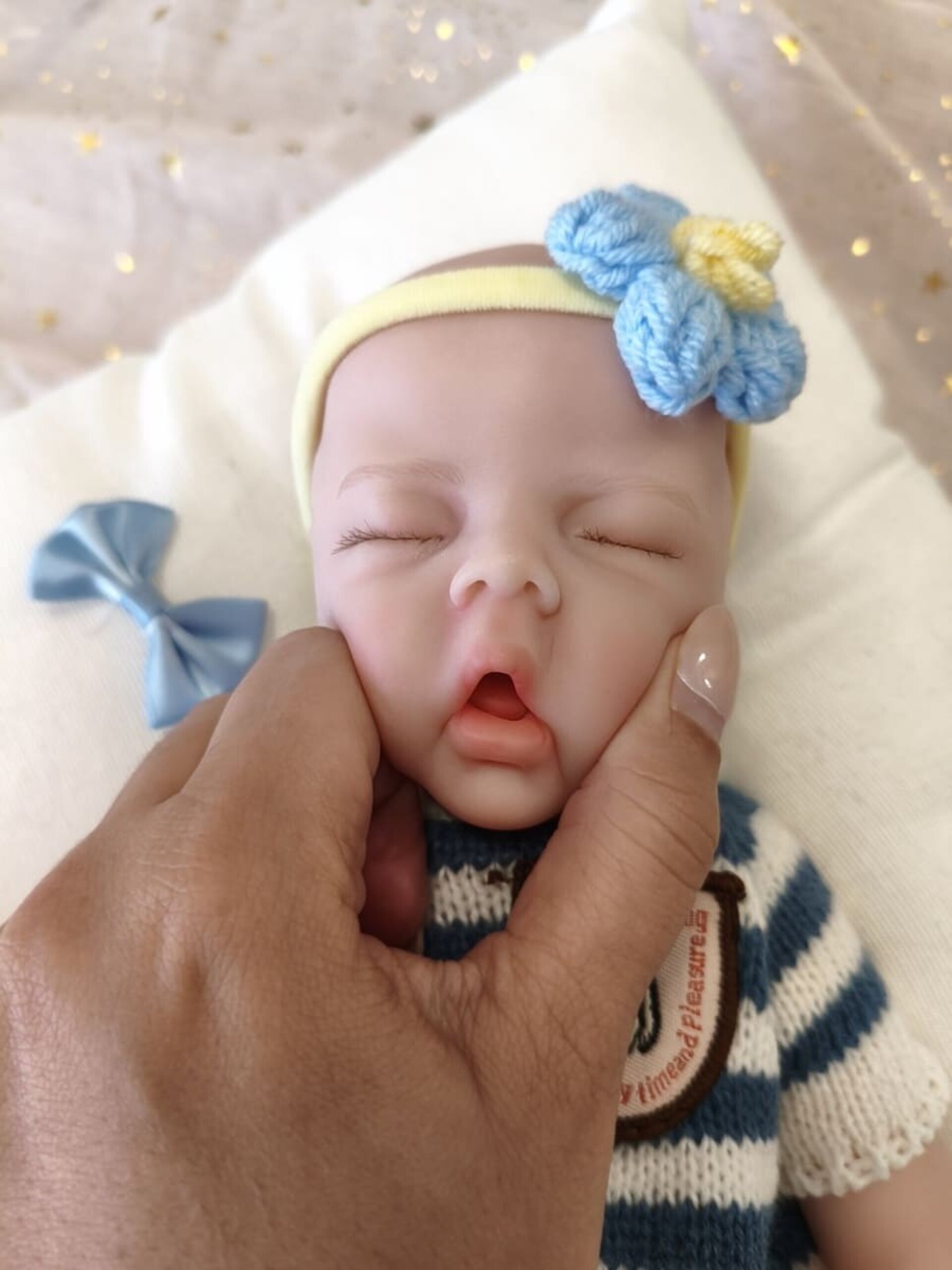 Bebé Reborn Nico - 30 cm de Silicona Blanda Realista - 8