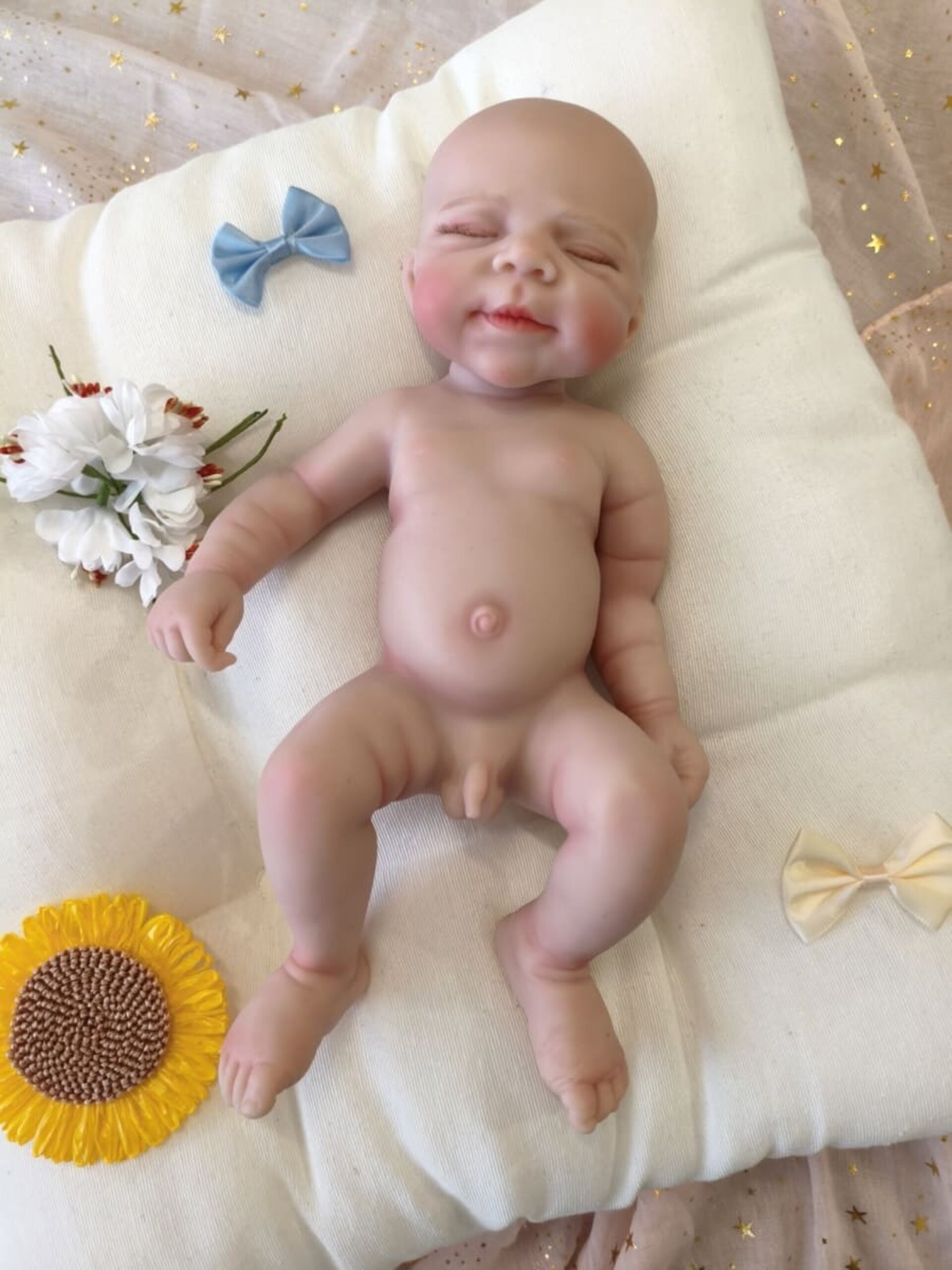 Bebé Reborn Axel - 30 cm de Silicona Blanda Realista - 8