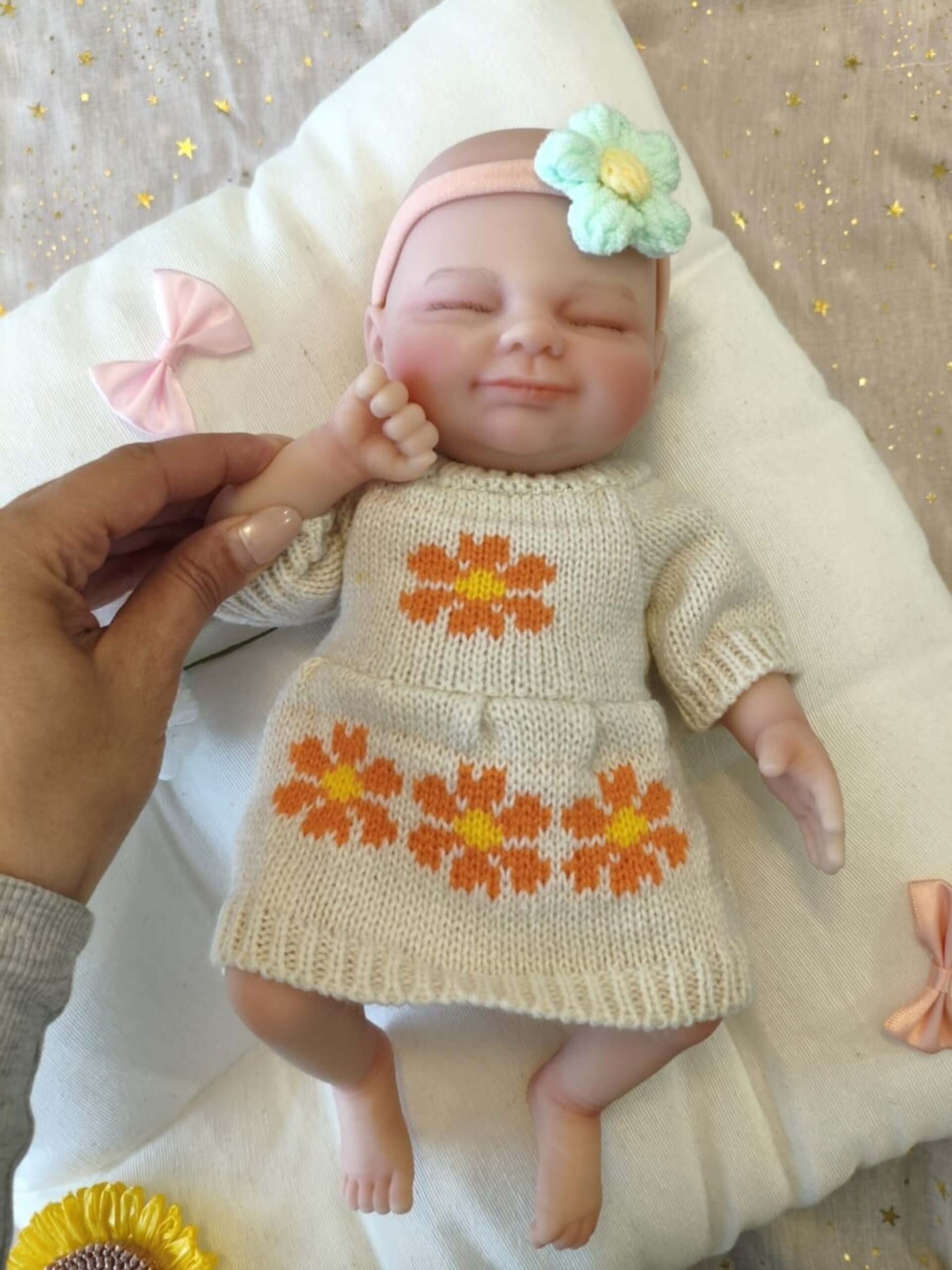 Bebé Reborn Mila - 30 cm de Silicona Blanda Realista - 2