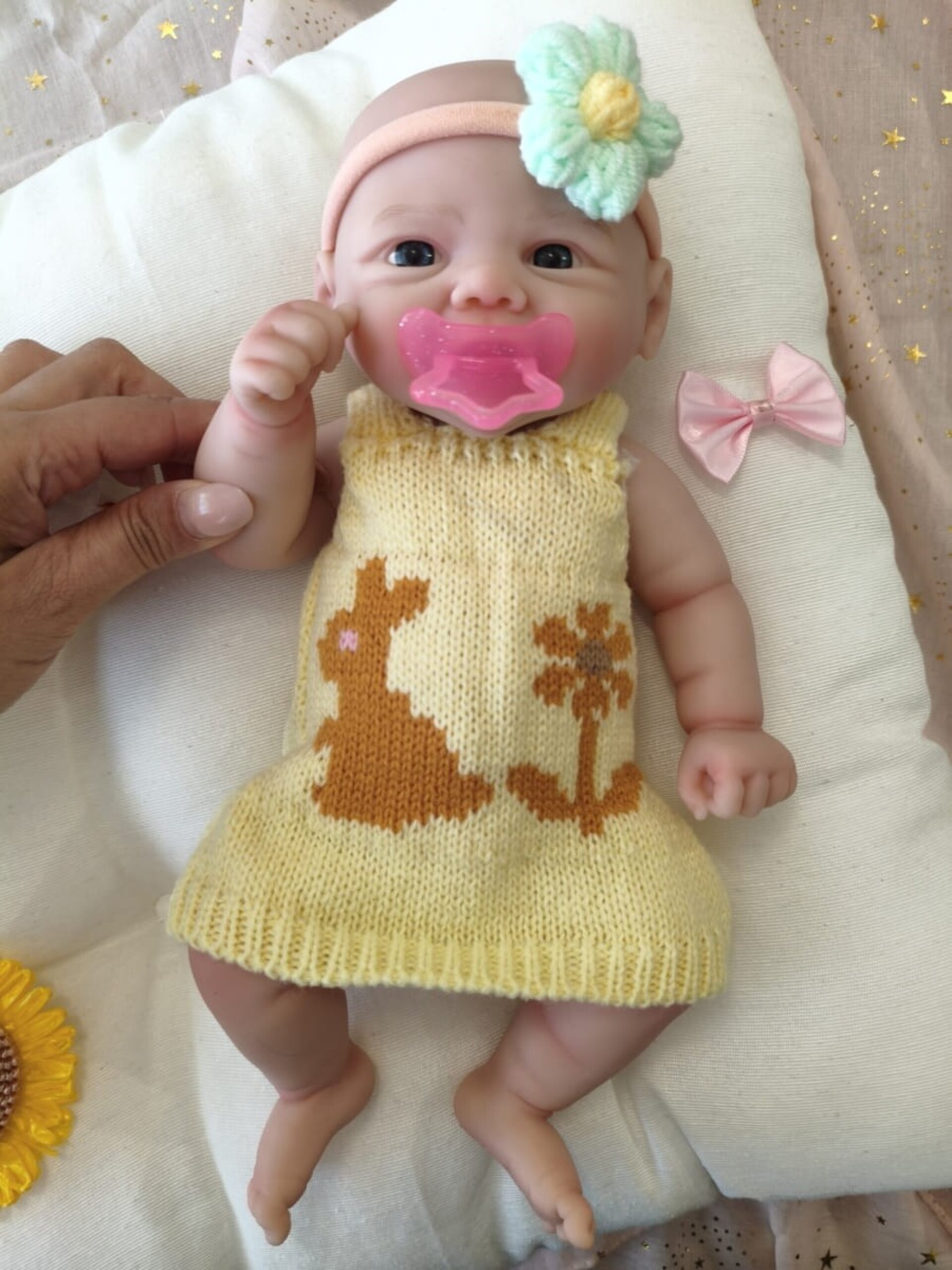 Bebé Reborn Sira - 30 cm de Silicona Blanda Realista - 5