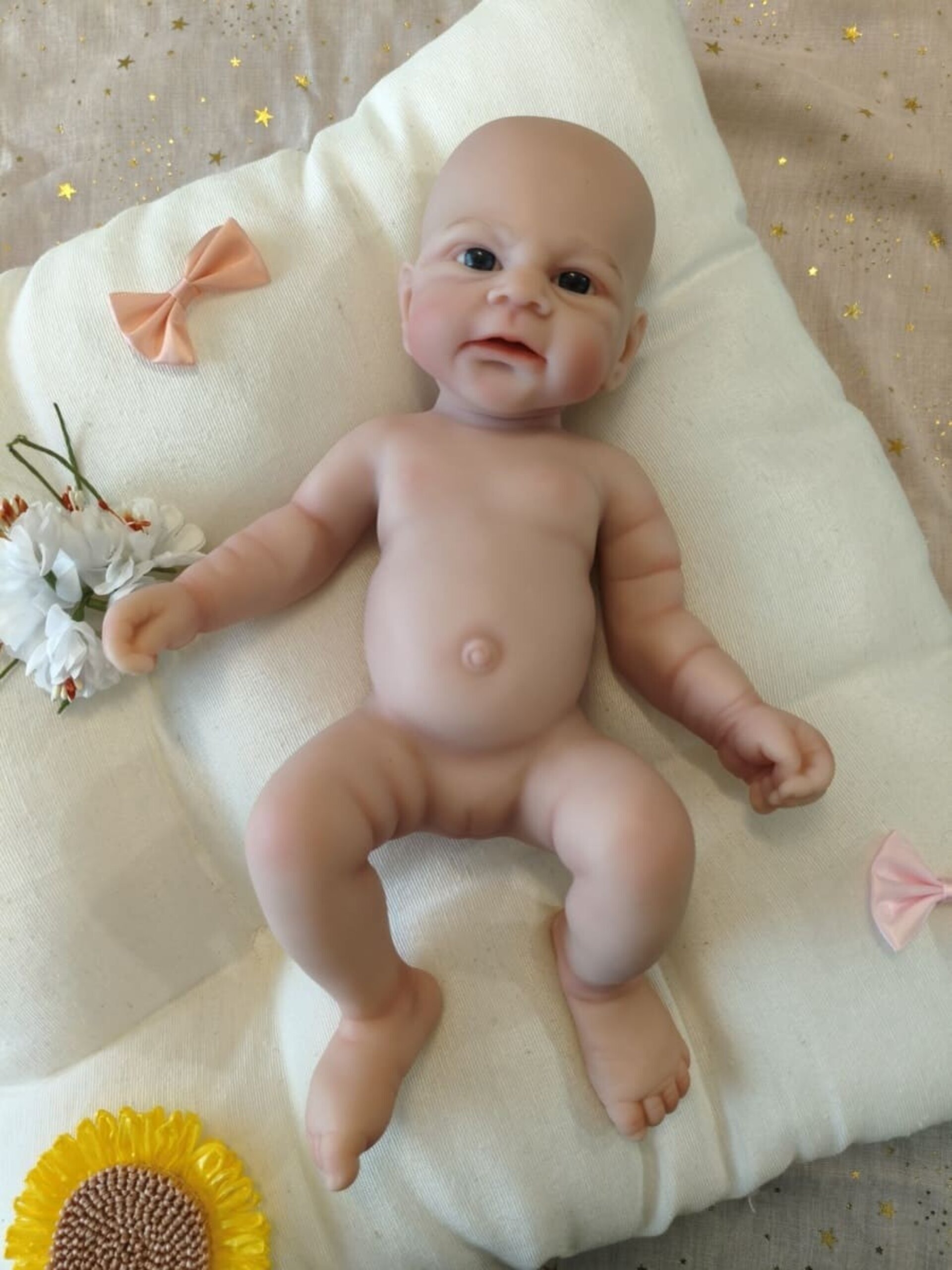 Bebé Reborn Maira - 30 cm de Silicona Blanda Realista - 8